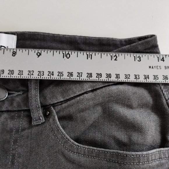 DUER Skinny Jeans Size 28 Gray Mid Rise Neutral Stretch Cotton Blend WFLK2 - Picture 9 of 13